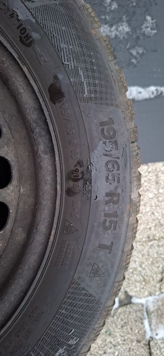 Koła z oponami zimowymi 195/65 R15 5x112