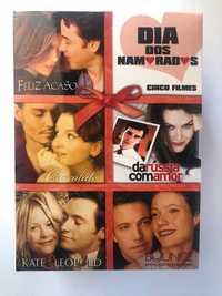 DVD Colecção Dia dos Namorados - 5 filmes originais (inclui envio)