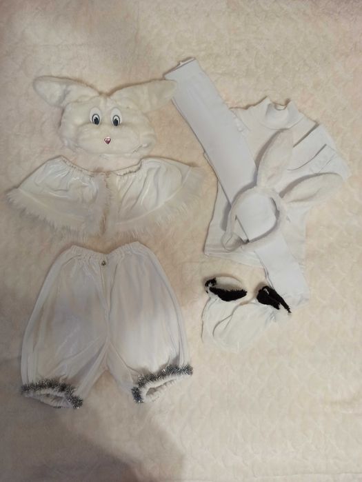 ПРОКАТ - Новорічний костюм ЗАЙЧИКа - СНІГОВИКа - Розмір 92 - 110