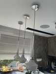 Lampy wiszace Azzardo Tasos 3 sztuki