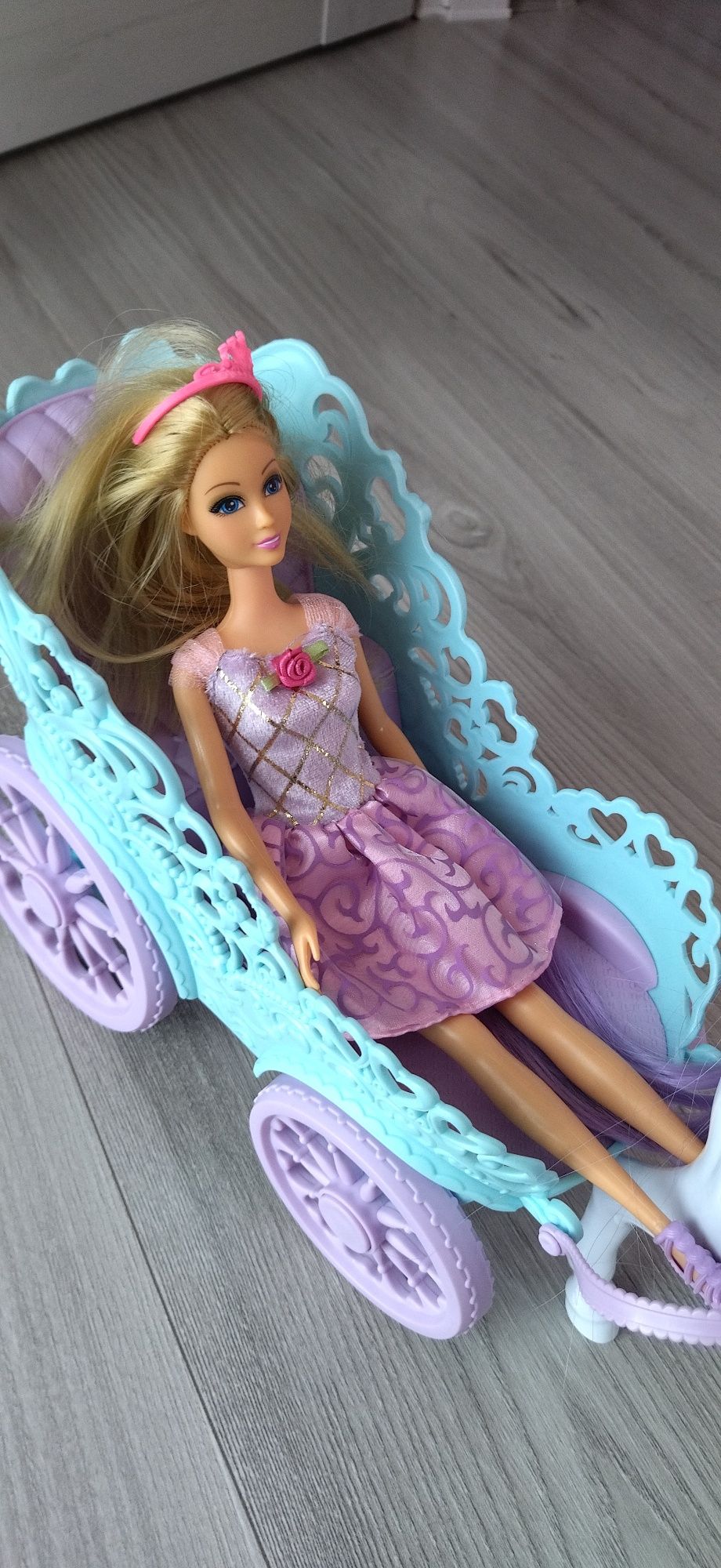Koń karoca barbie nowy zestaw