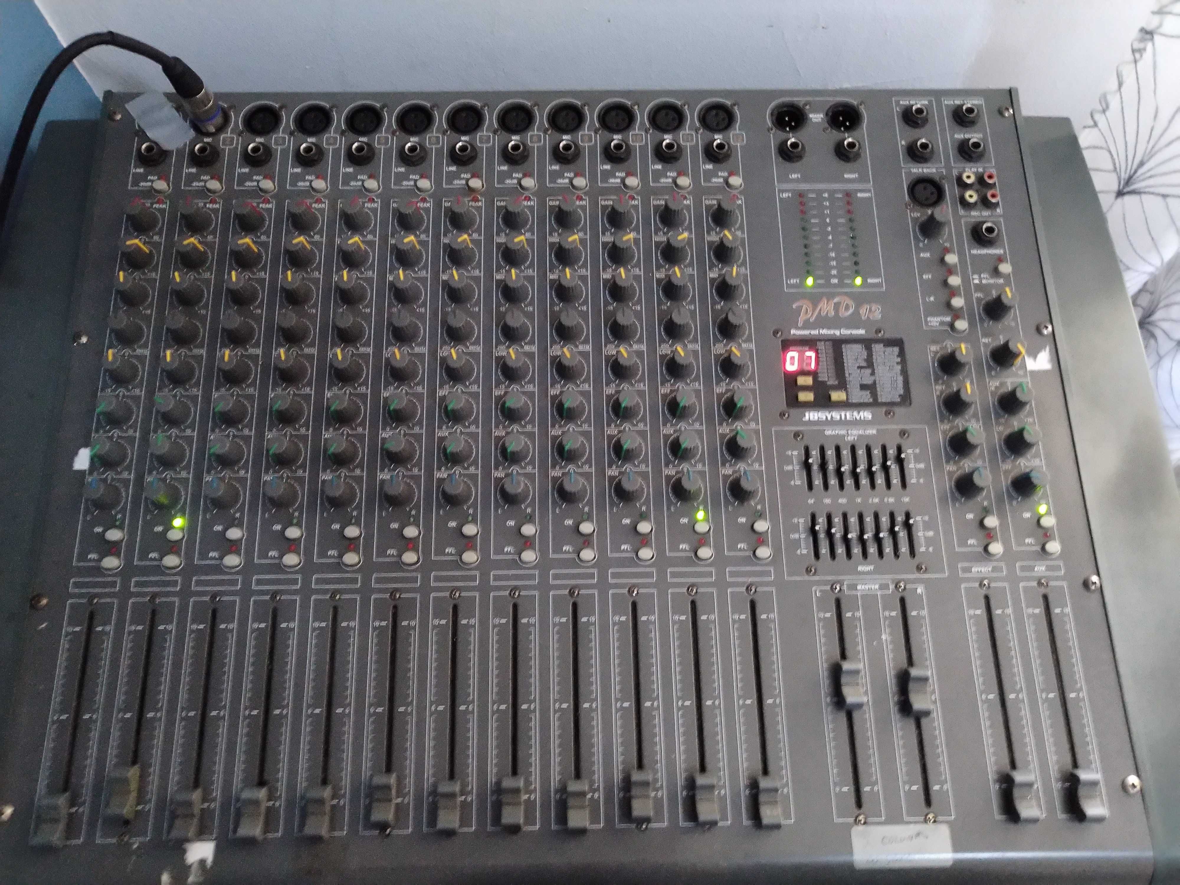 Mesa Som JB Systems Amplificada