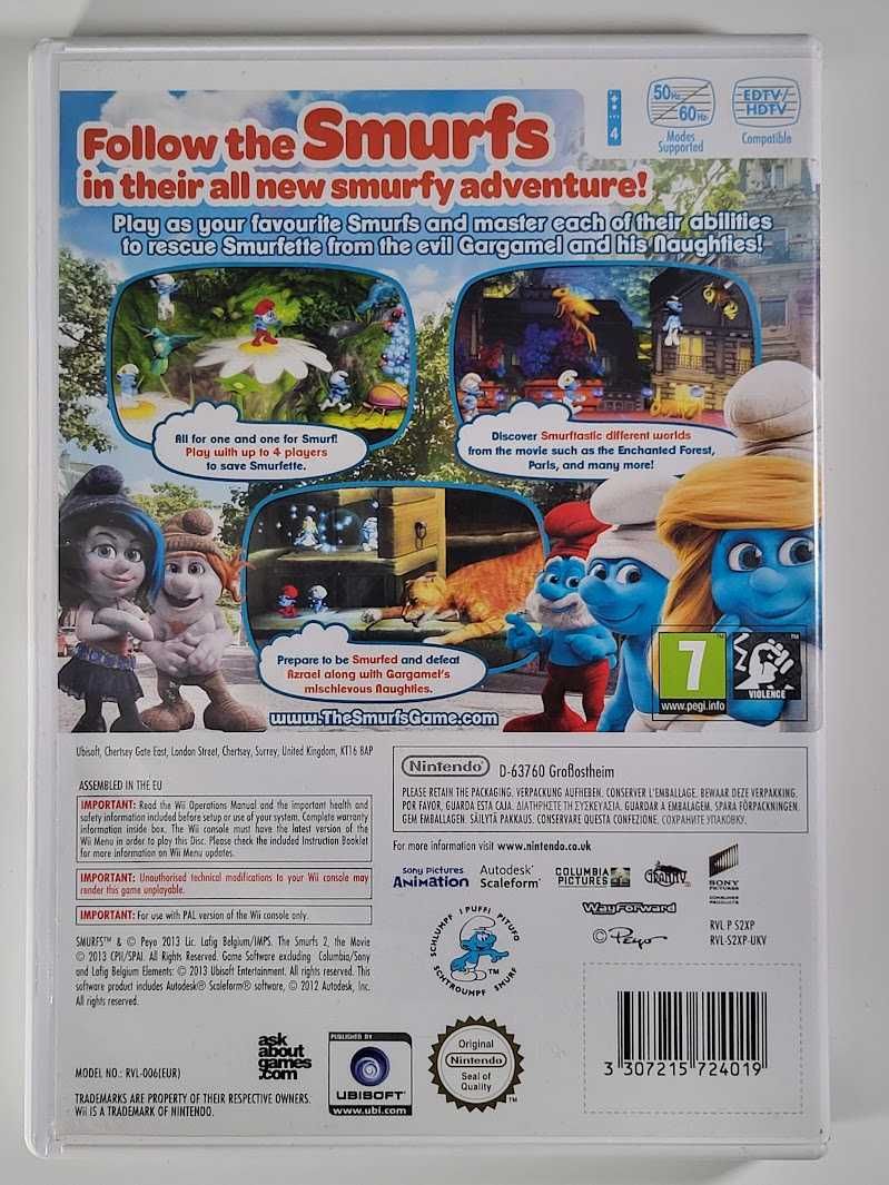 The Smurfs 2 / Gra Nintendo Wii / Gry używane / Sklep z grami / Służew