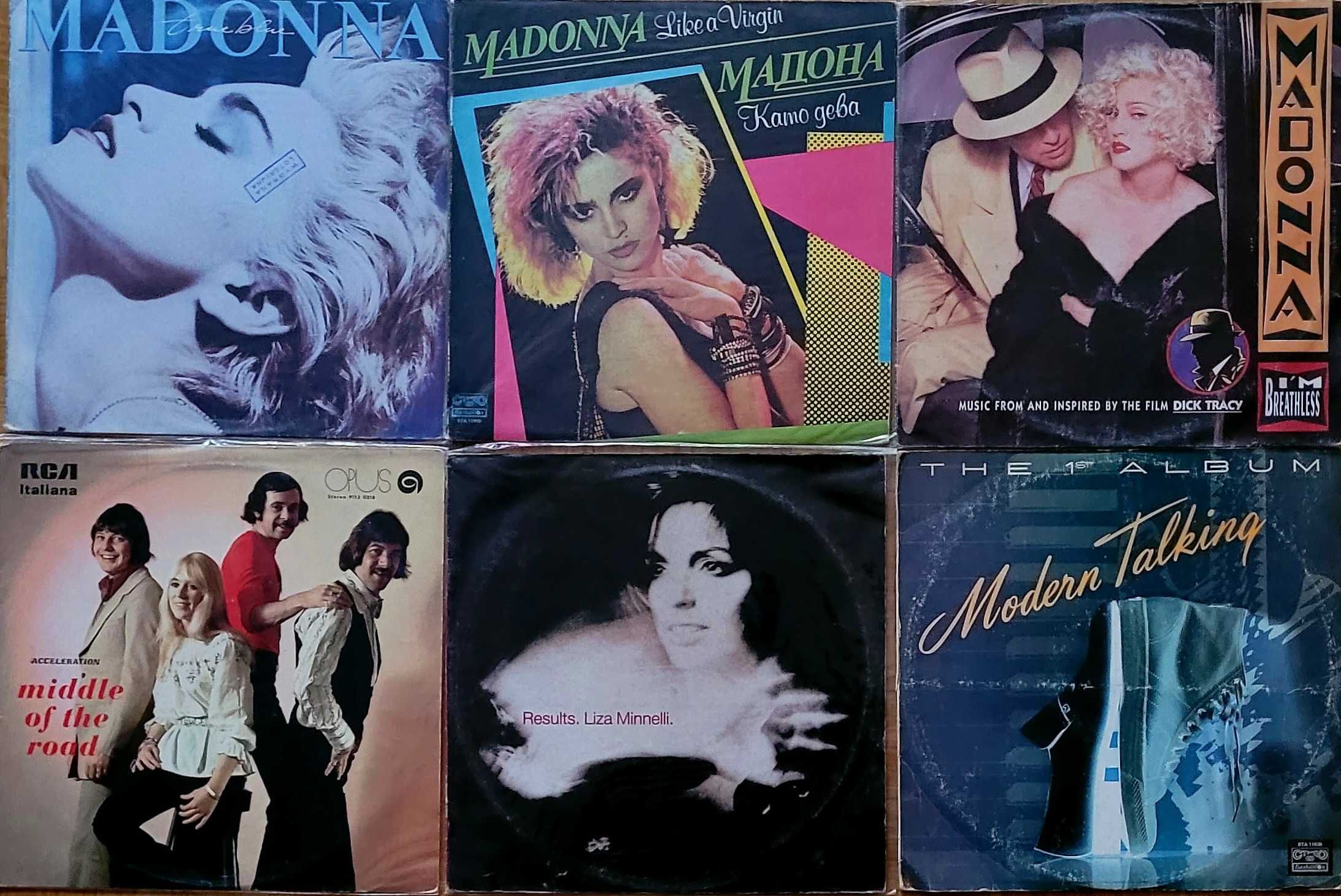 Zestaw płyt winylowych na gramofon - POP I lata 60-80-te XX w!