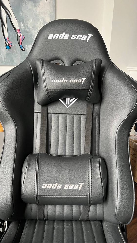 Крісло ігрове Anda Seat Jungle Black Size M