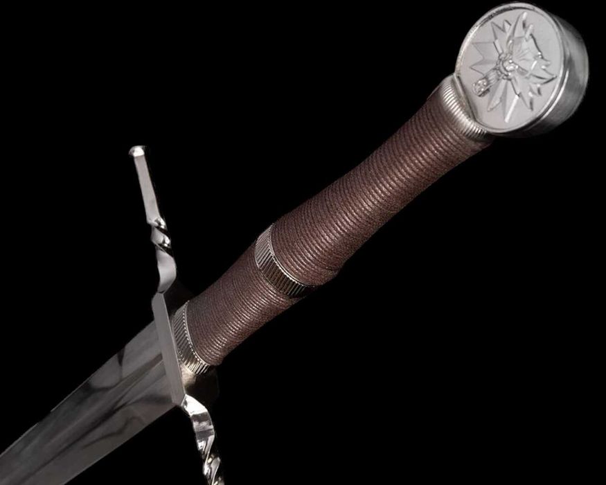 Wielki Miecz Geralta Inspirowany Wiedźmin The Witcher  9320 Ostry