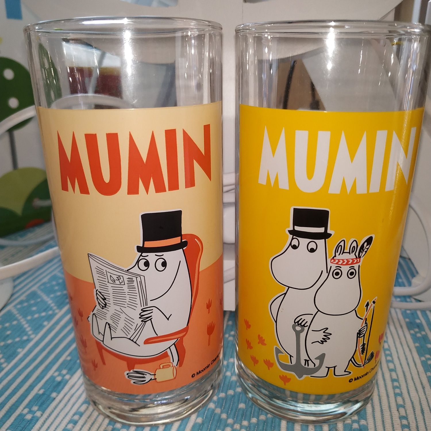 Szklanki Muminki MOOMIN Characters nowe śliczne MUMIN