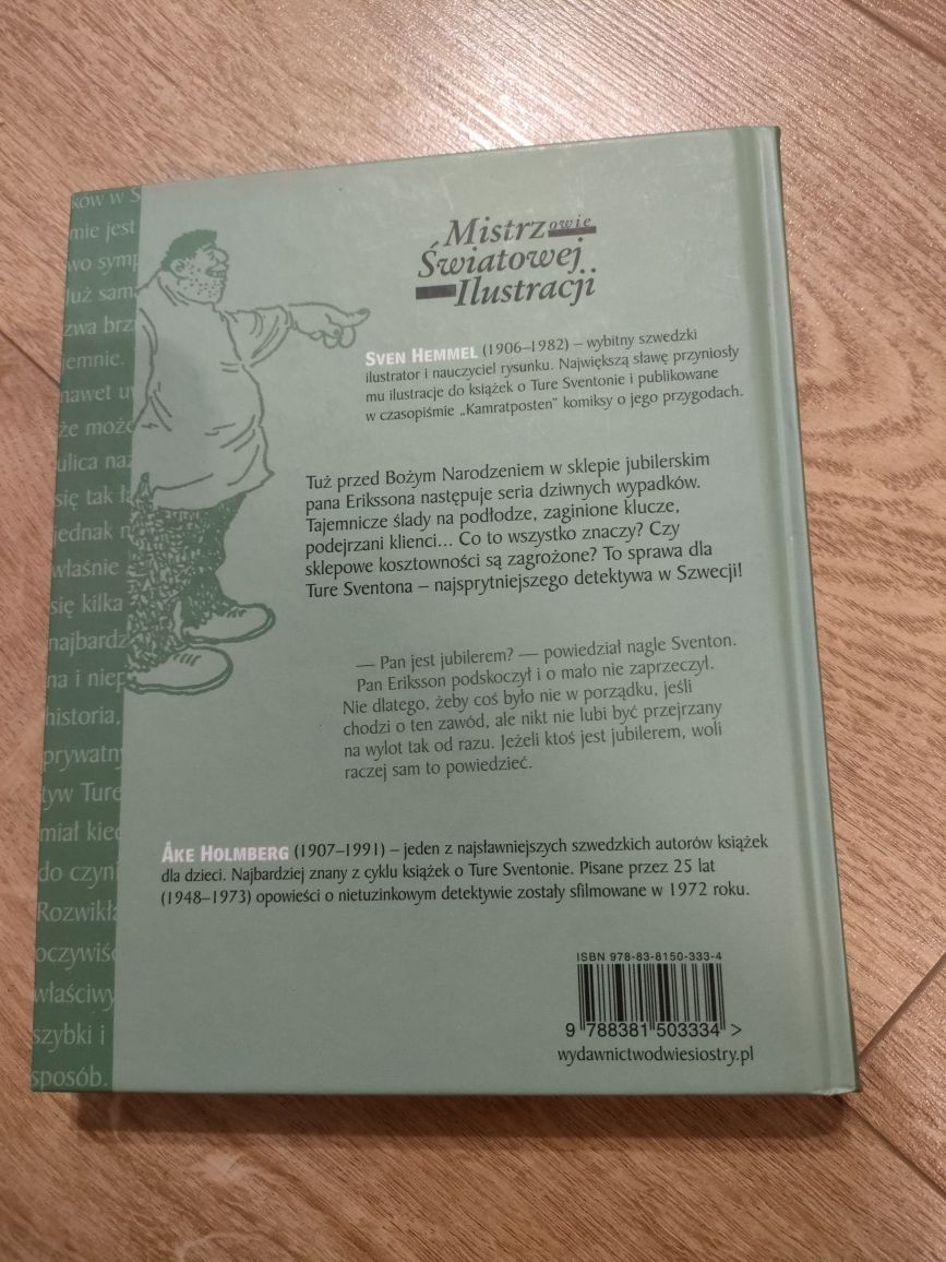 Ture Sventon w Sztokholmie Ake Holmberg książka