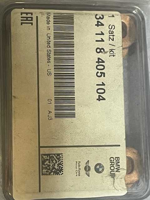 klocki hamulcowe BMW GS 1200, 1250, kpl. na 2 tarcze