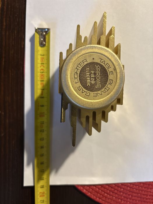 Zapalniczka stołowa piezzoelektryczna , PRL