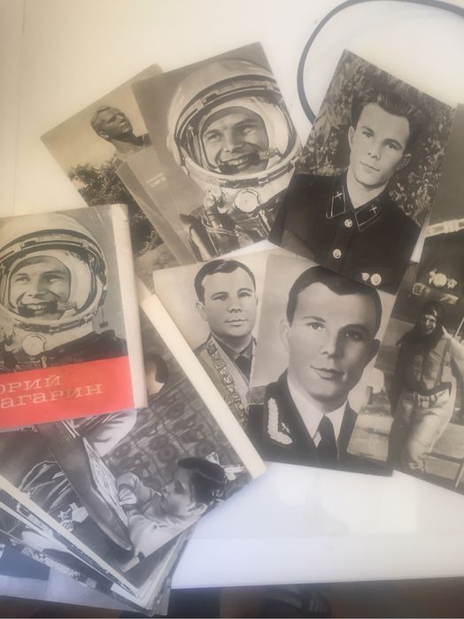 Открытки Юрий Гагарин набор
