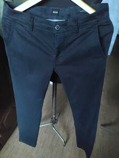 Джинсы (chino Hugo Boss Germany w31 stretch dark navy.