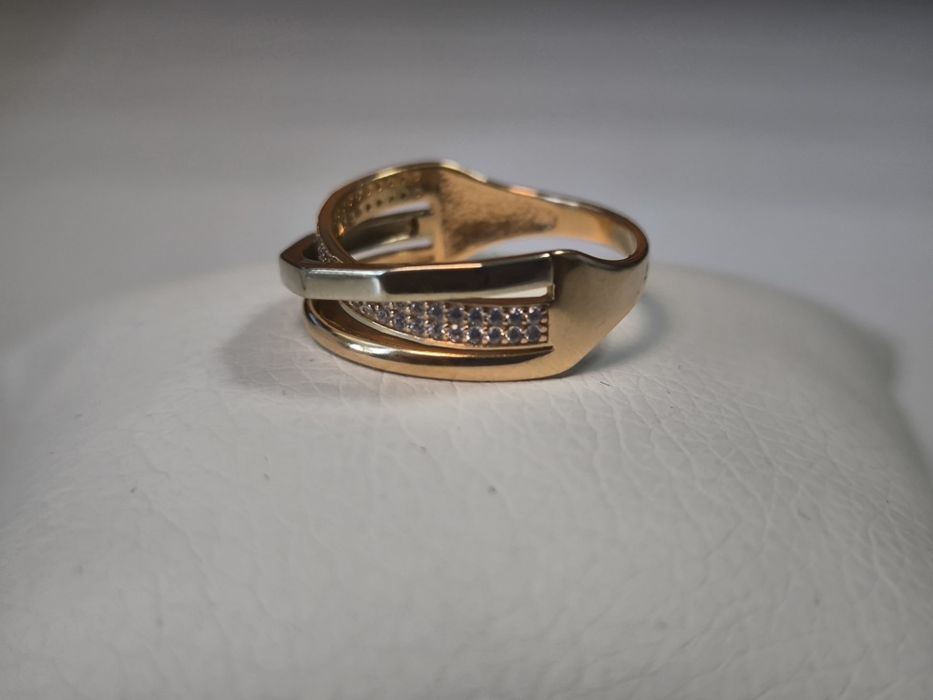 Кольцо золотое р 19