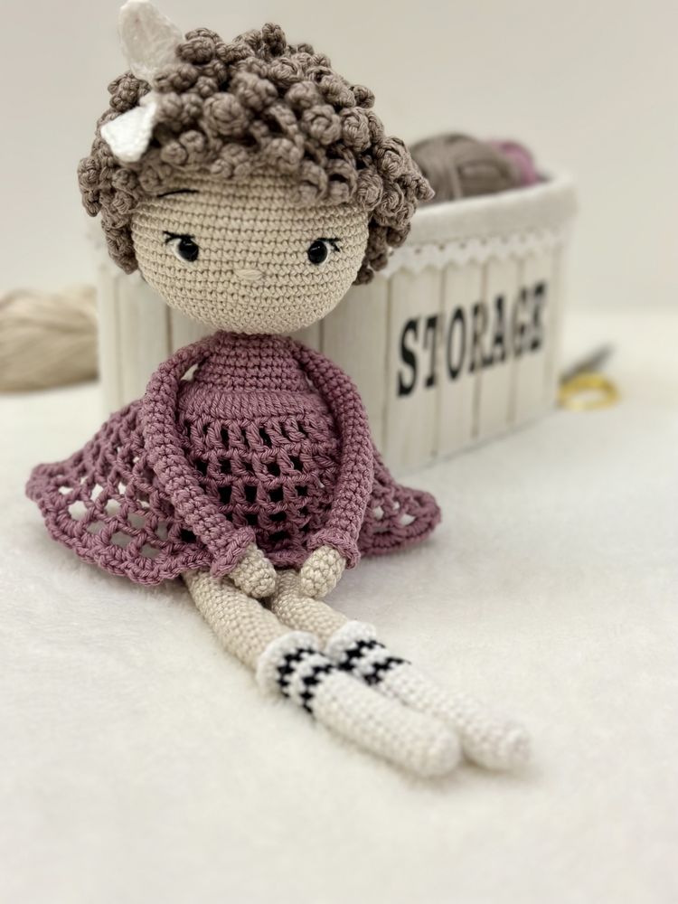 Boneca em croché/ amigurumi