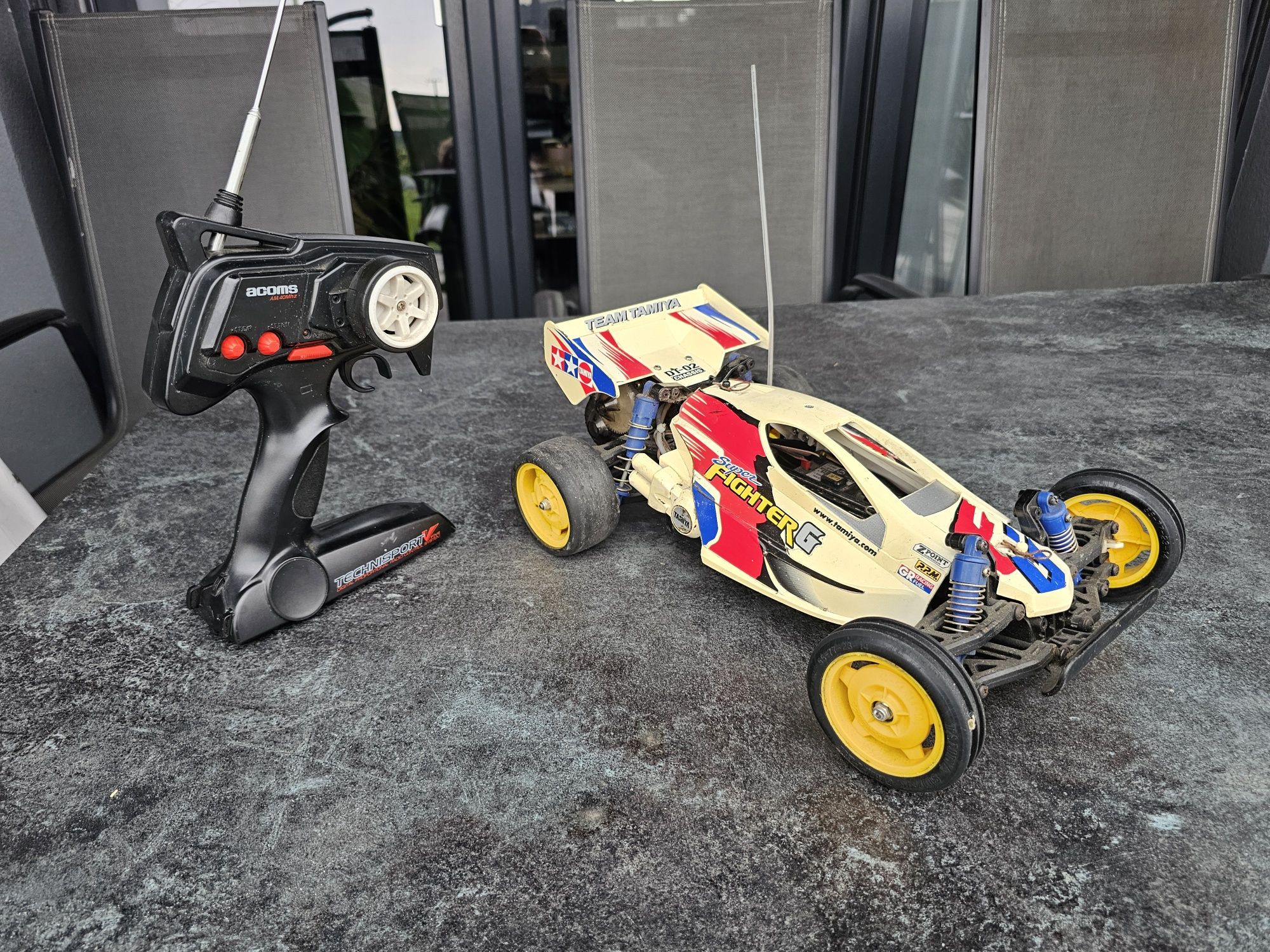 Tamiya super fighter g dt-02  buggy