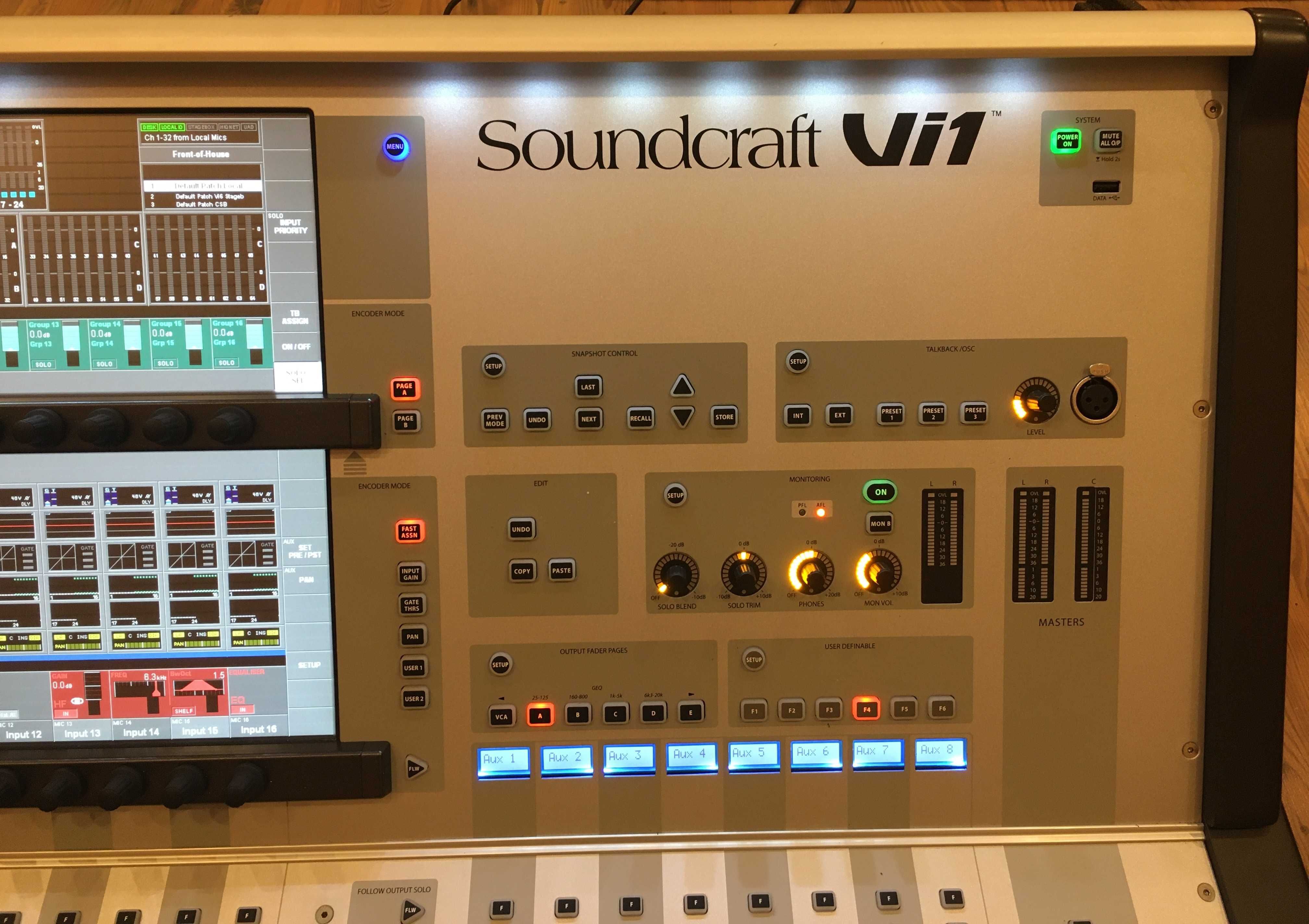 Soundcraft Vi1 - mikser audio