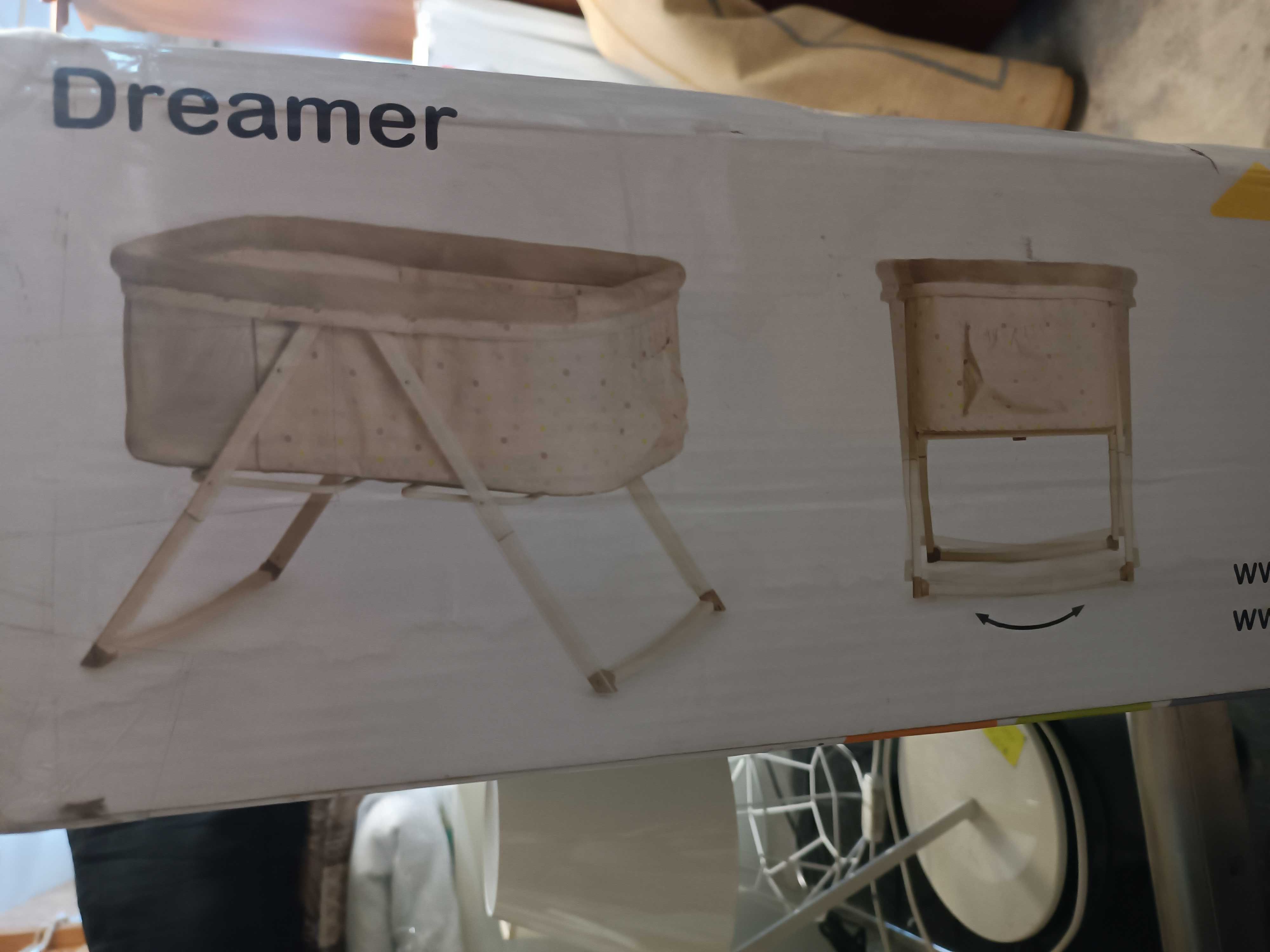 Łóżeczko kołyska Hauck Dreamer Nowe!