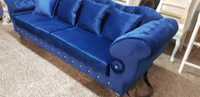 Sofa pikowana Chesterfield Glamour