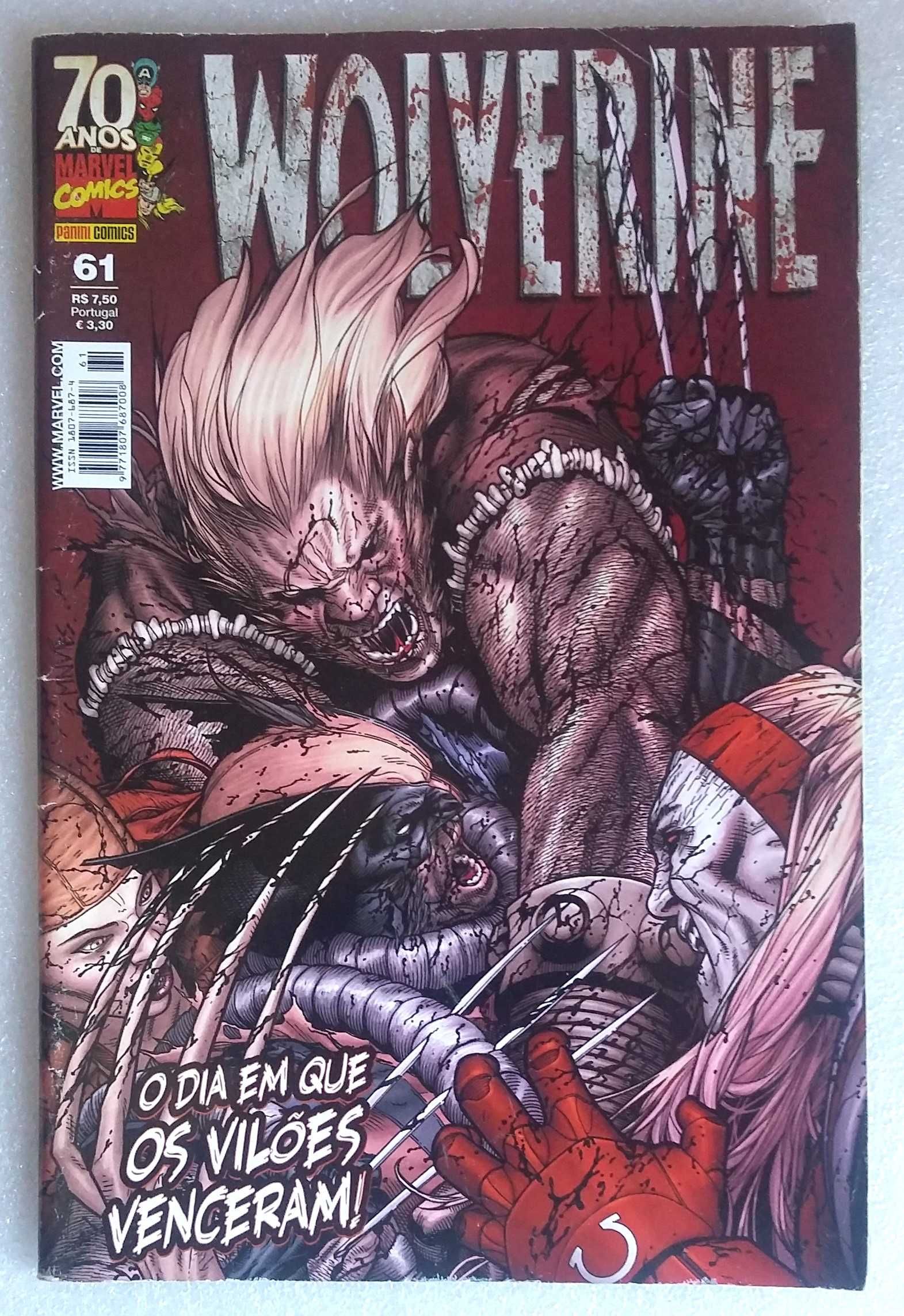 Wolverine # 59 / 61 / 62
