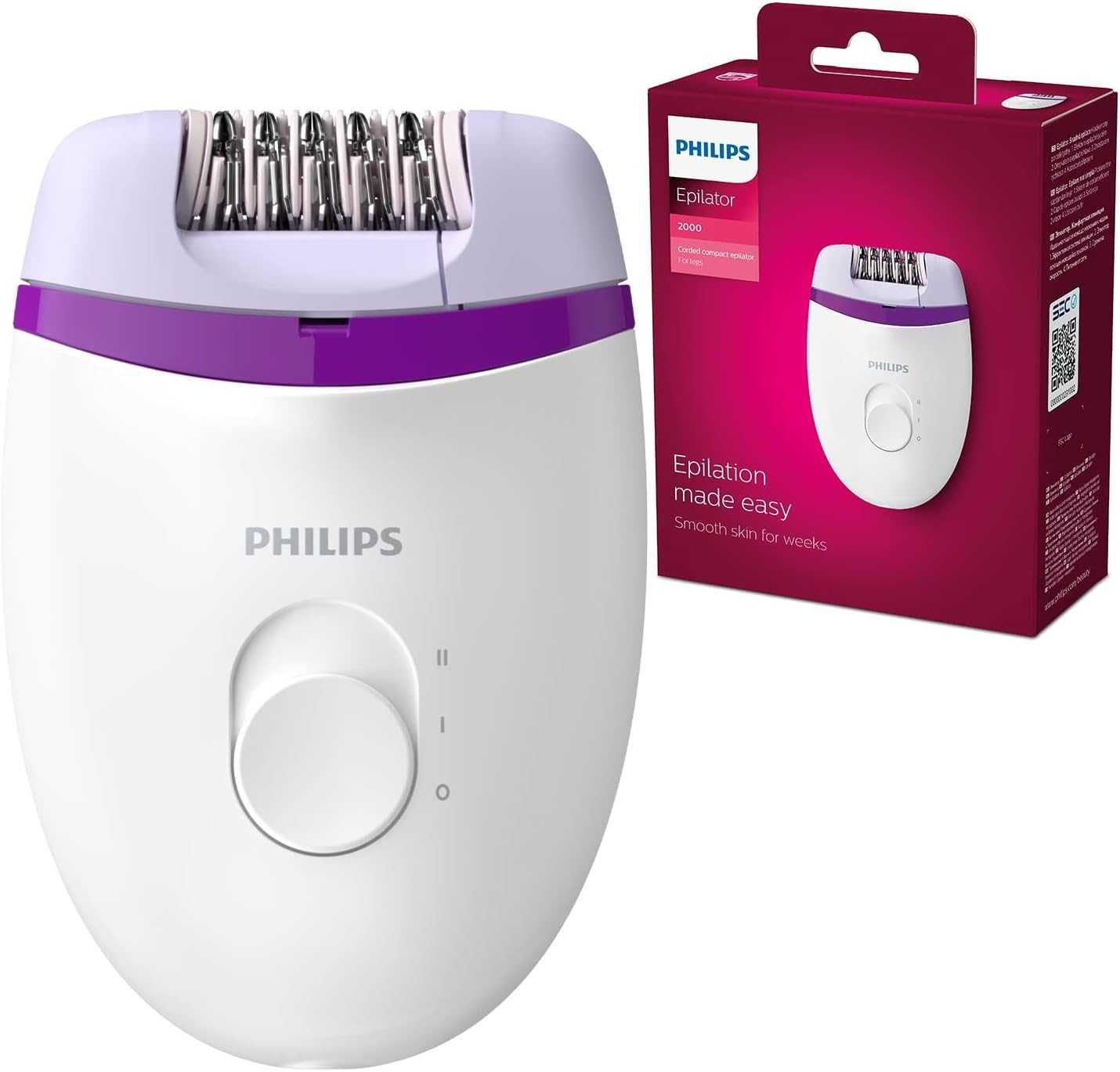 Kompaktowy depilator Philips Satinelle Essential