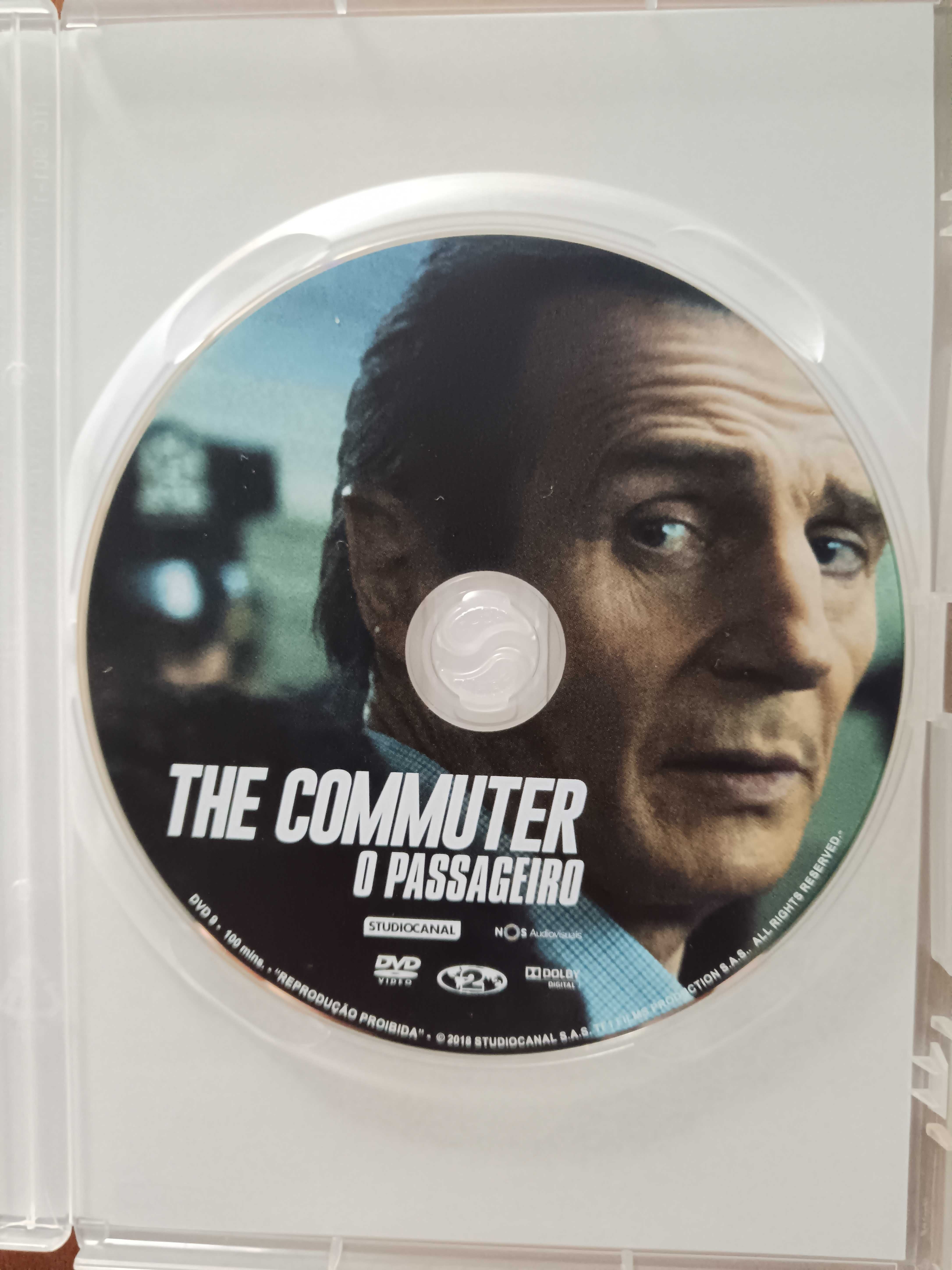 filme dvd original - the commuter - o passageiro