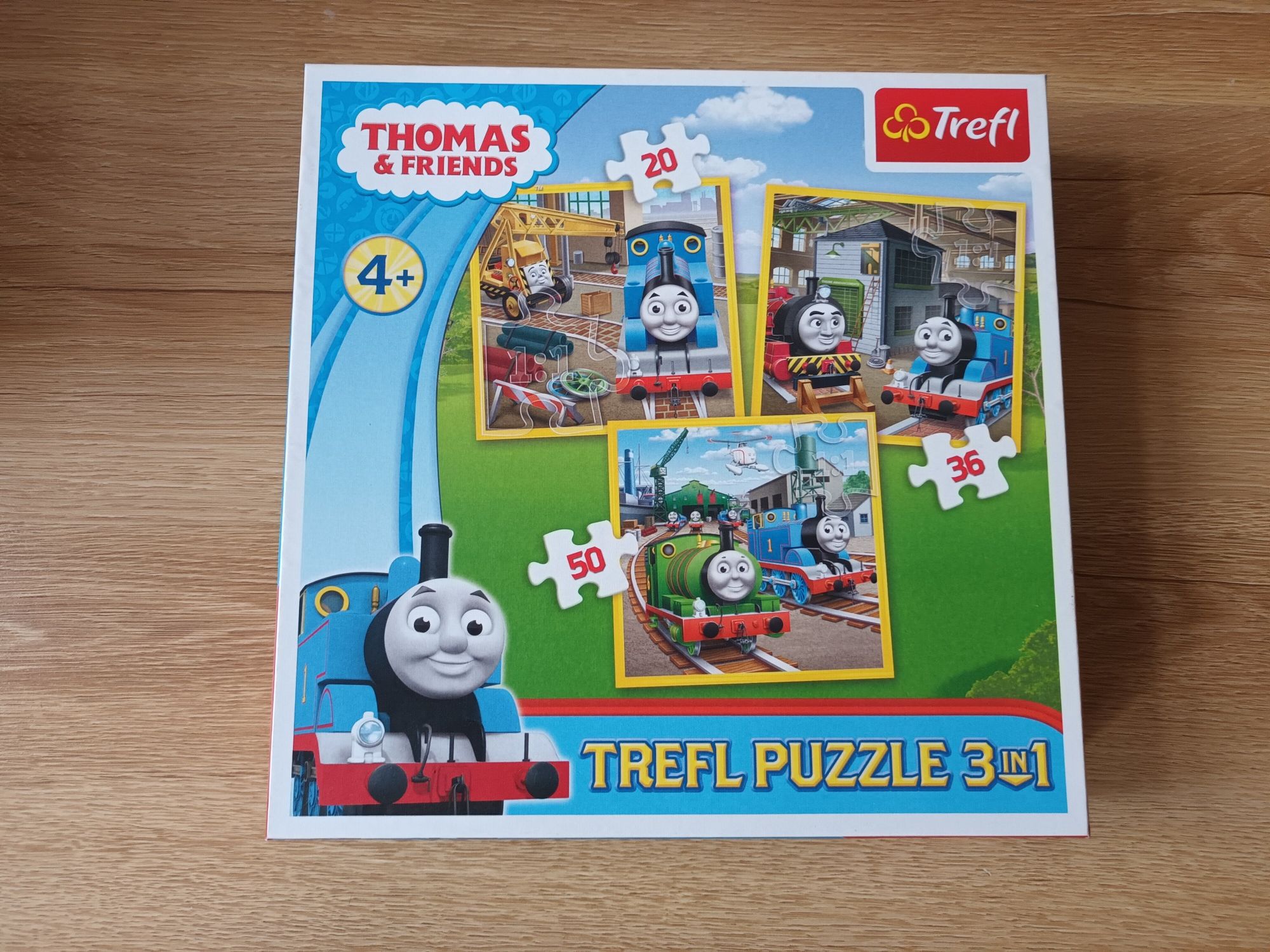 Puzzle Tomek I przyjaciele, 3w1, 3+