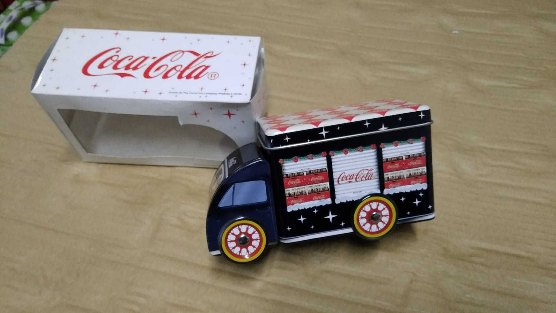 Carrinhos Coca Cola com Caixa