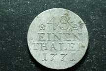 Prusy, 48 einen thaler, 1771, A
