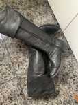 Botas de cano alto/pele