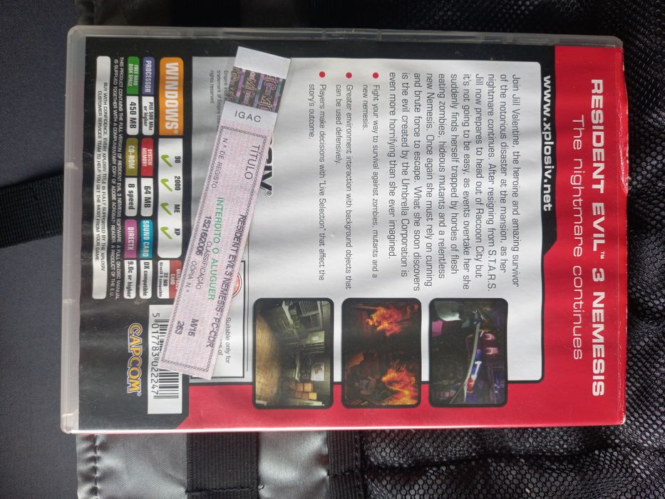 Jogos e cónicos para PC RESIDENTEVIL