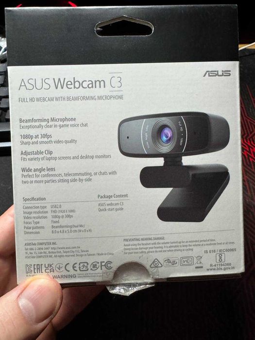 Веб-камера Asus Webcam C3