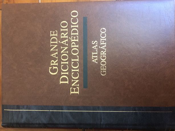 Grande Dicionário Enciclopédico - Atlas Geográfico 16 volumes