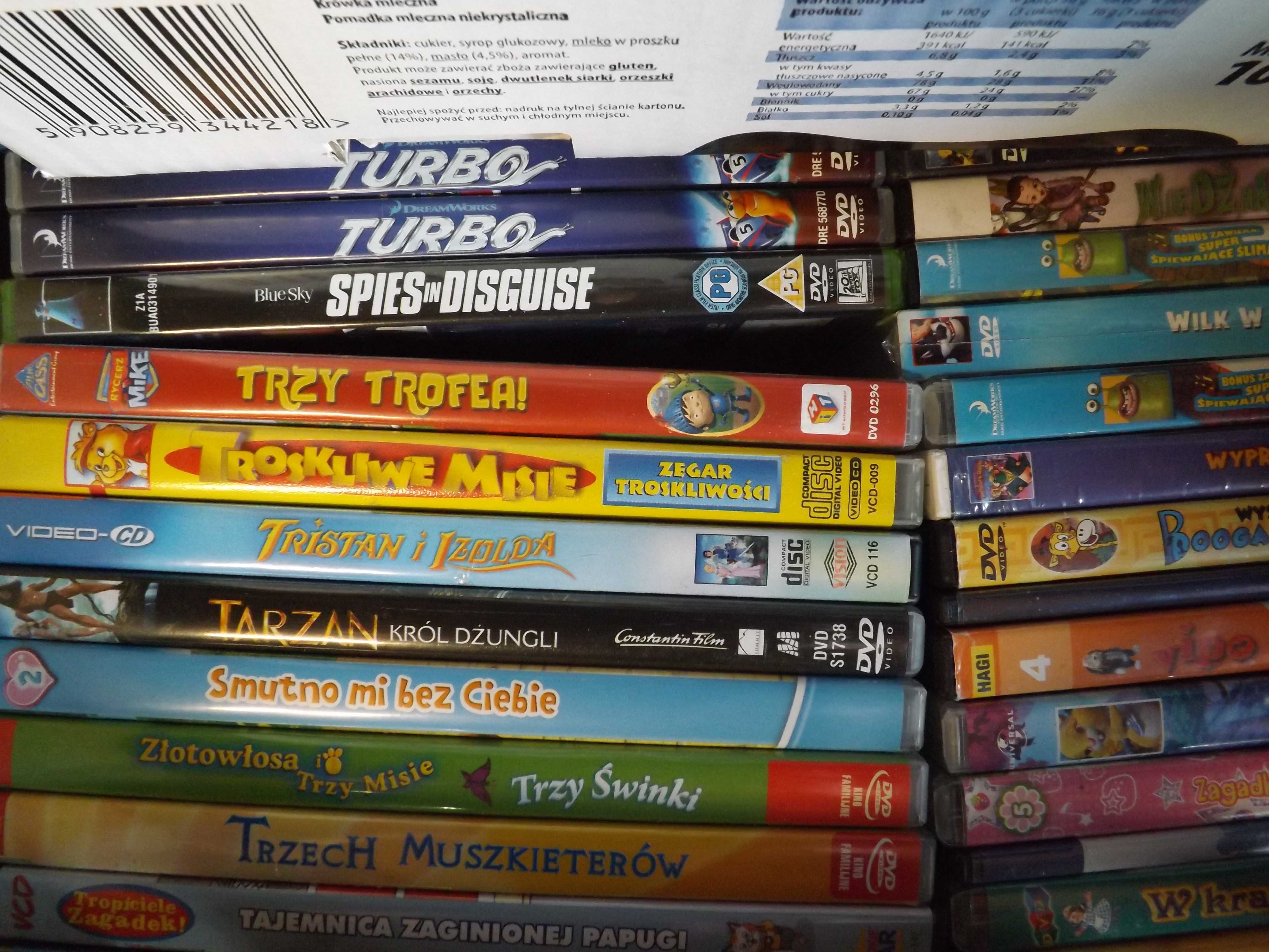 Hugo , Niko, Mniam dvd, bajki film