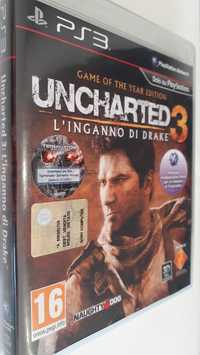 Gra Ps3 UNCHARTED III gry PlayStation 3 okazja Hit Mafia