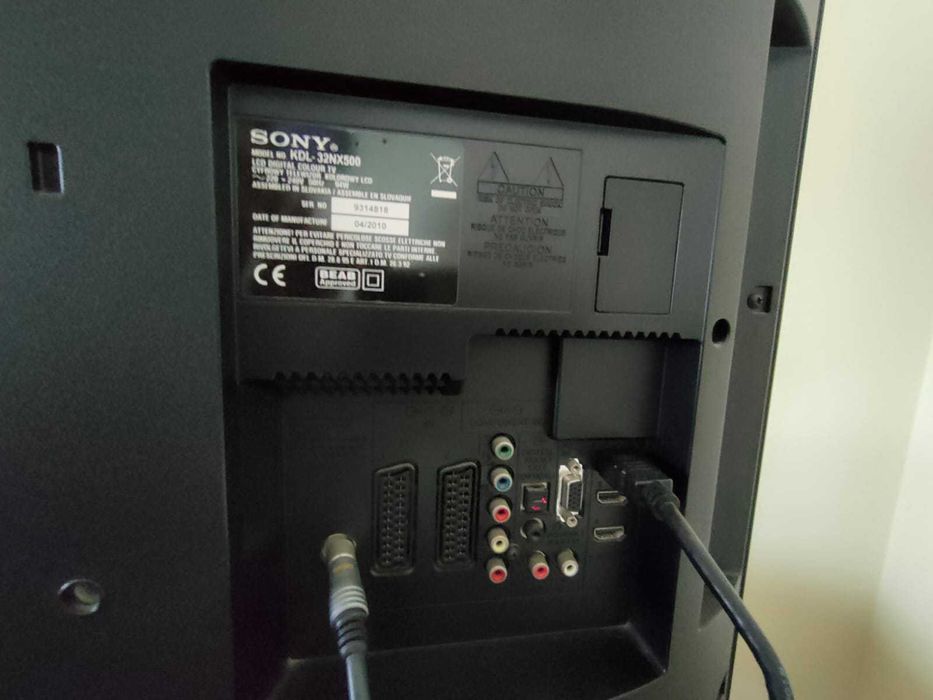 TV Sony Bravia KDL-32NX500 Full HD 32" – Excelente Estado