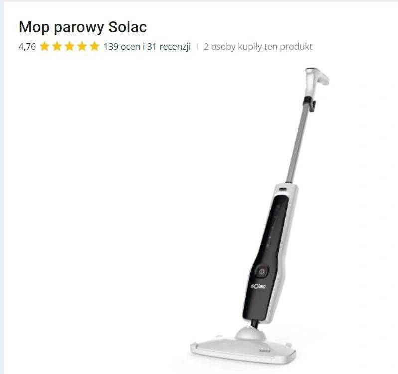 Mop parowy Solac