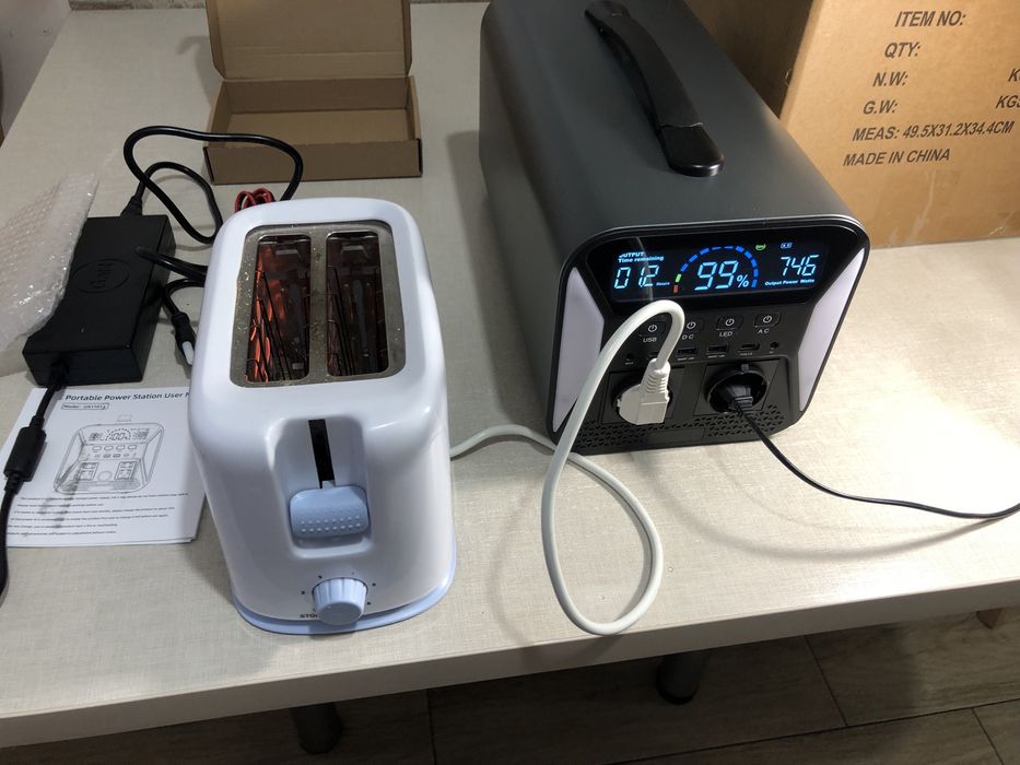 Зарядная станция EcoFlow UA 1101 L, 1000 Вт,1000 Вт/час
