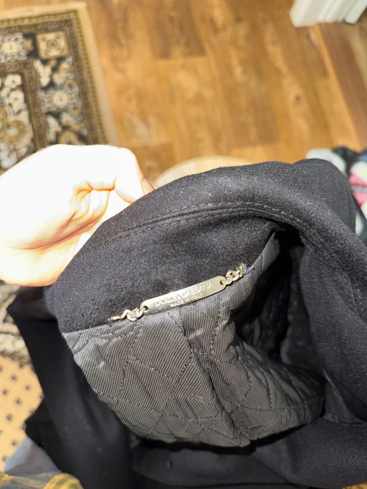 Чоловіче пальто Dolce&Gabbana з вовни та кашеміру