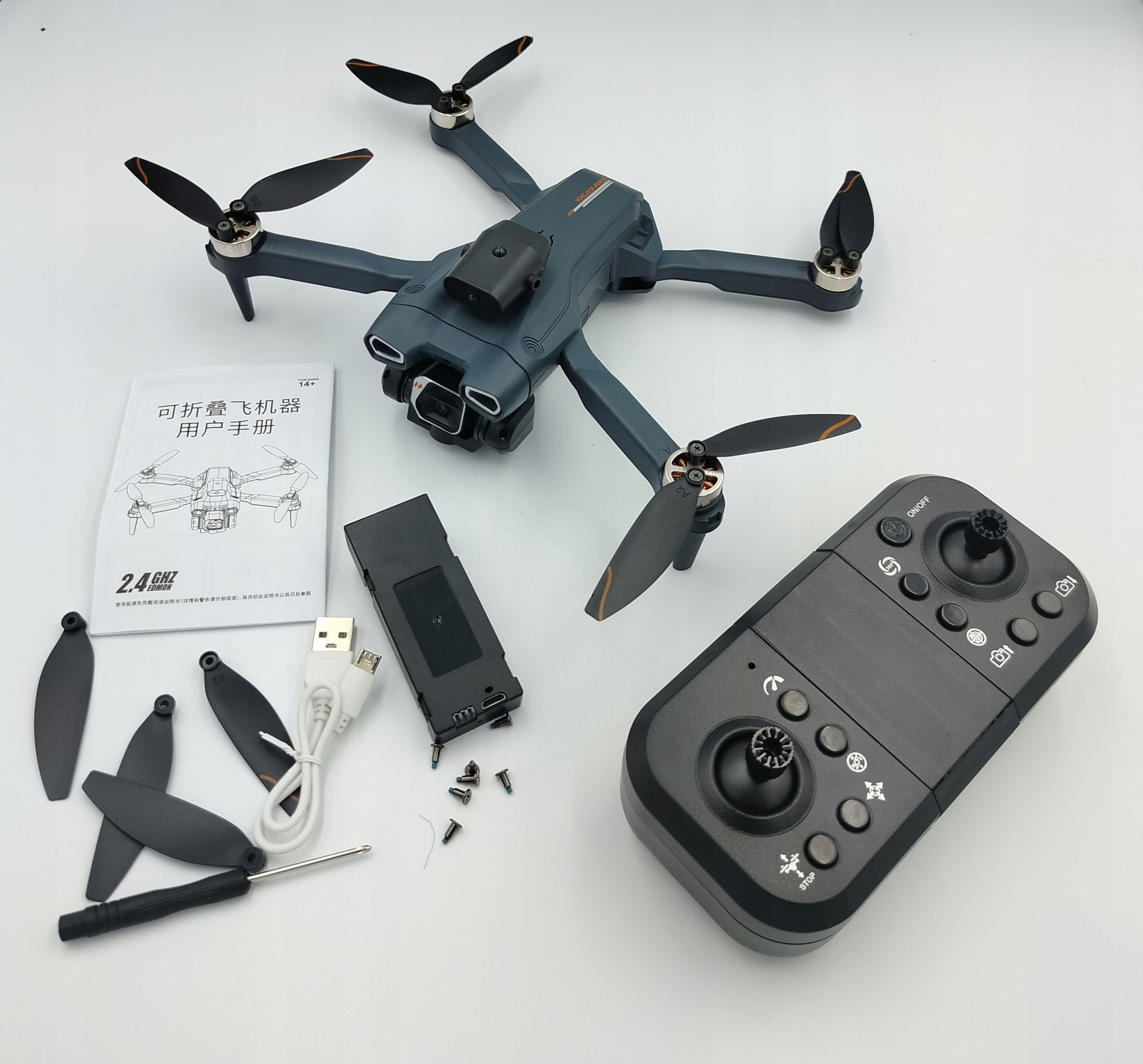 Mini Dron Z Kamerą 1080P Ycrc Wrj A9