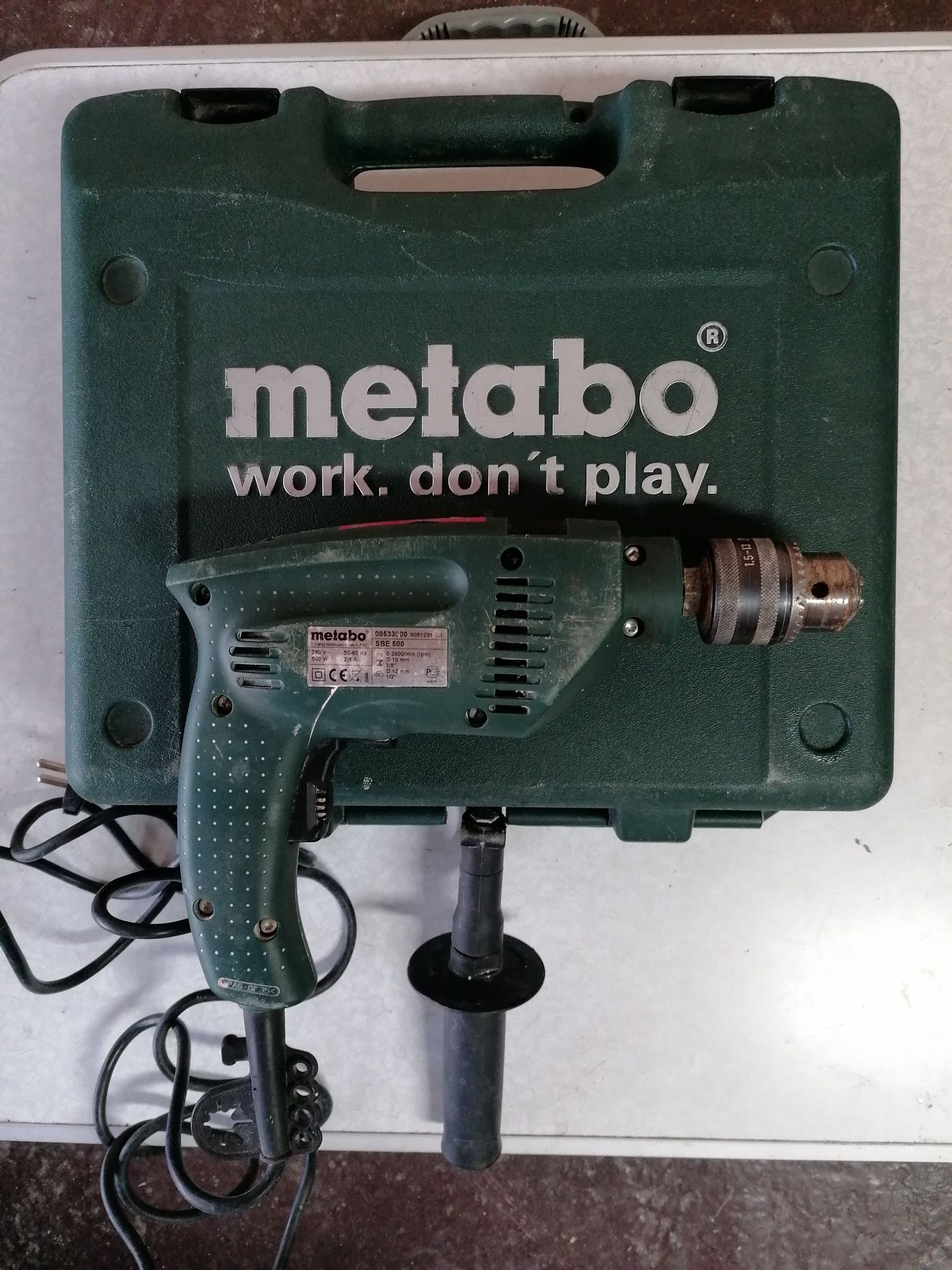 Ударная дрель Metabo SBE 500