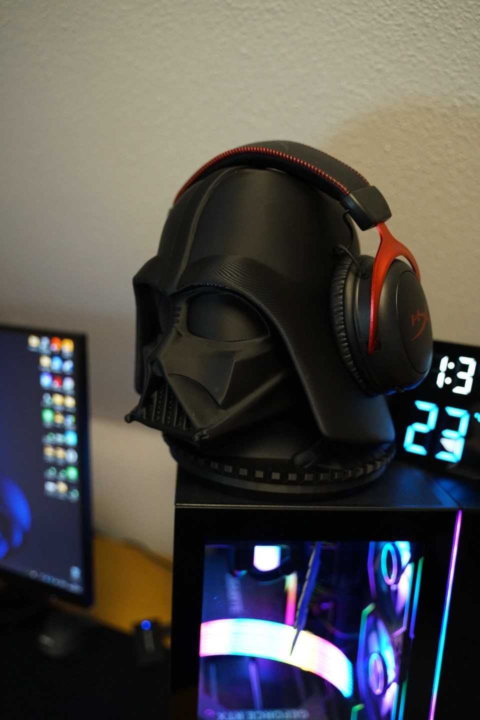 Darth Vader Headset Stand decoraçao