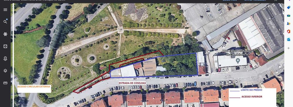 2100 m^2 na estrada de coselhas - circular externa Coimbra