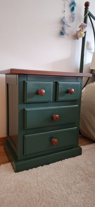 Conjunto mobília quarto madeira