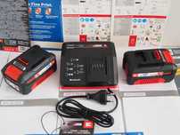 Komplet EINHELL bateria akumulator 18v 5,2Ah x2szt ladowarka X Charge