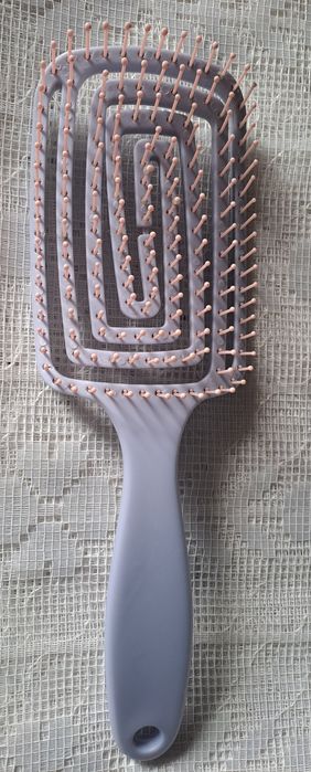 Elastyczna szczotka do włosów nowa + gratis