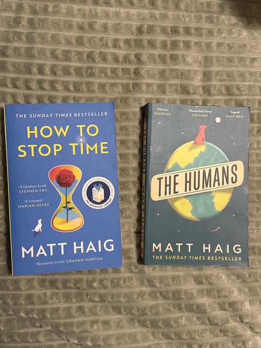 The humans e How to stop time de Matt Haig