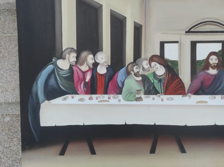 Tela última ceia 12 apóstolos