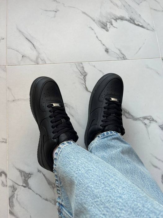 36-45 Nike Air Force 1 Low All Black