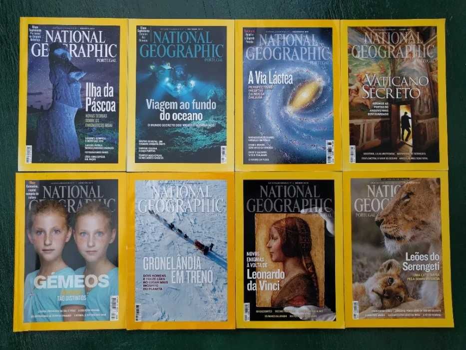 Revistas National Geographic Portugal 2007 a 2020