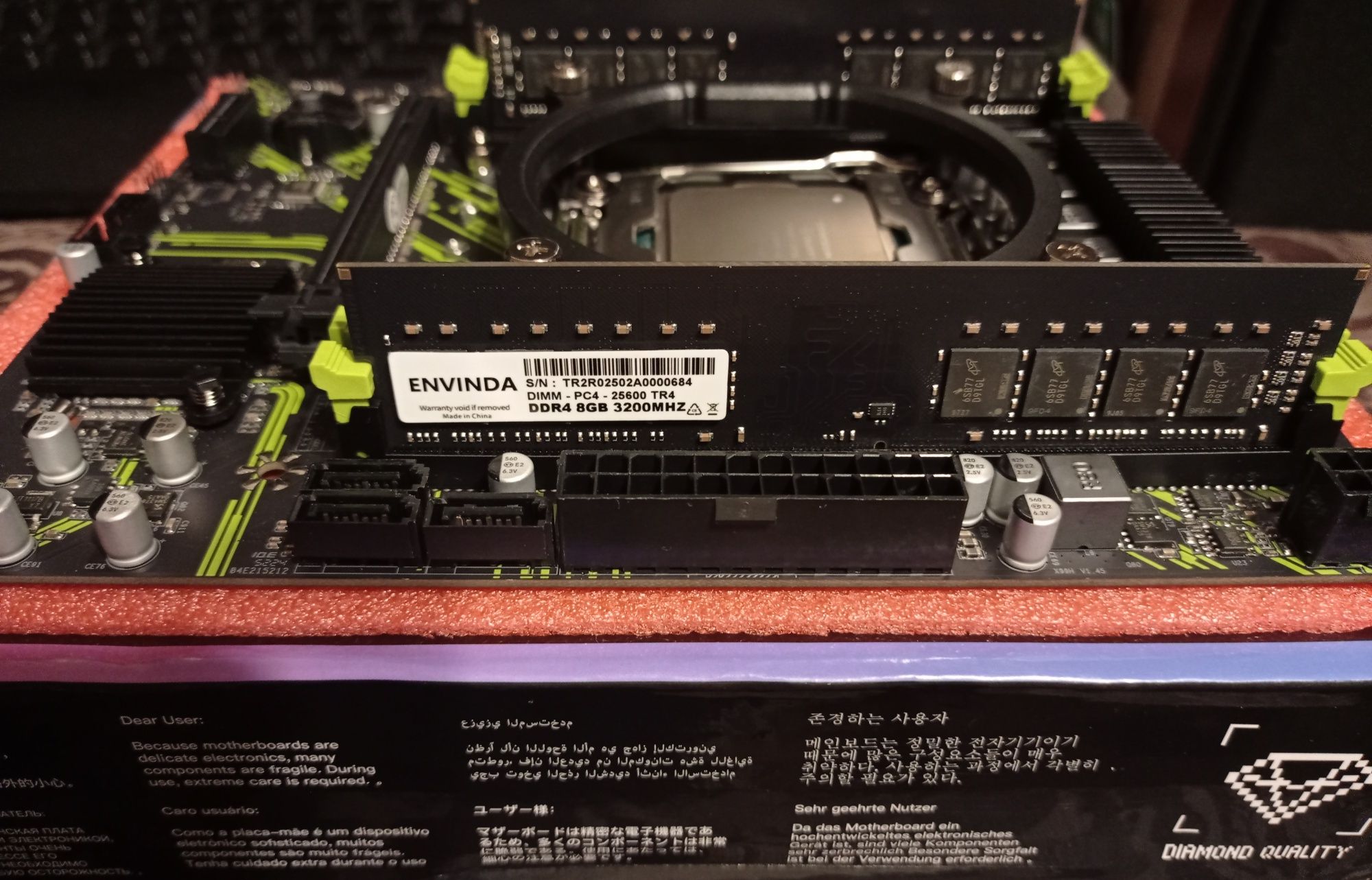 Игровой комплект MACHINIST X99 2011V3 + XEON 2680 V4 + 16gb (8×2) RAM